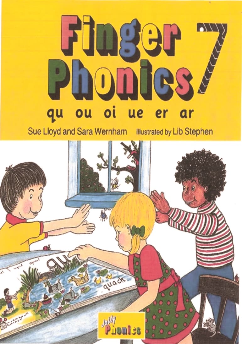 كتاب جولي فونكس المستوي السابع jolly finger phonics Book7 - جولي - رياض الأطفال | مكتبة القاهرة الحديثة