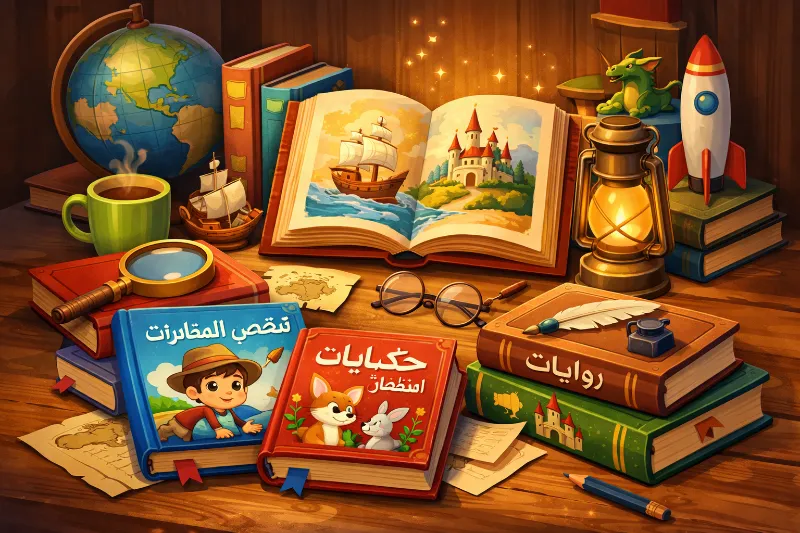 الكتب العامة والقصص