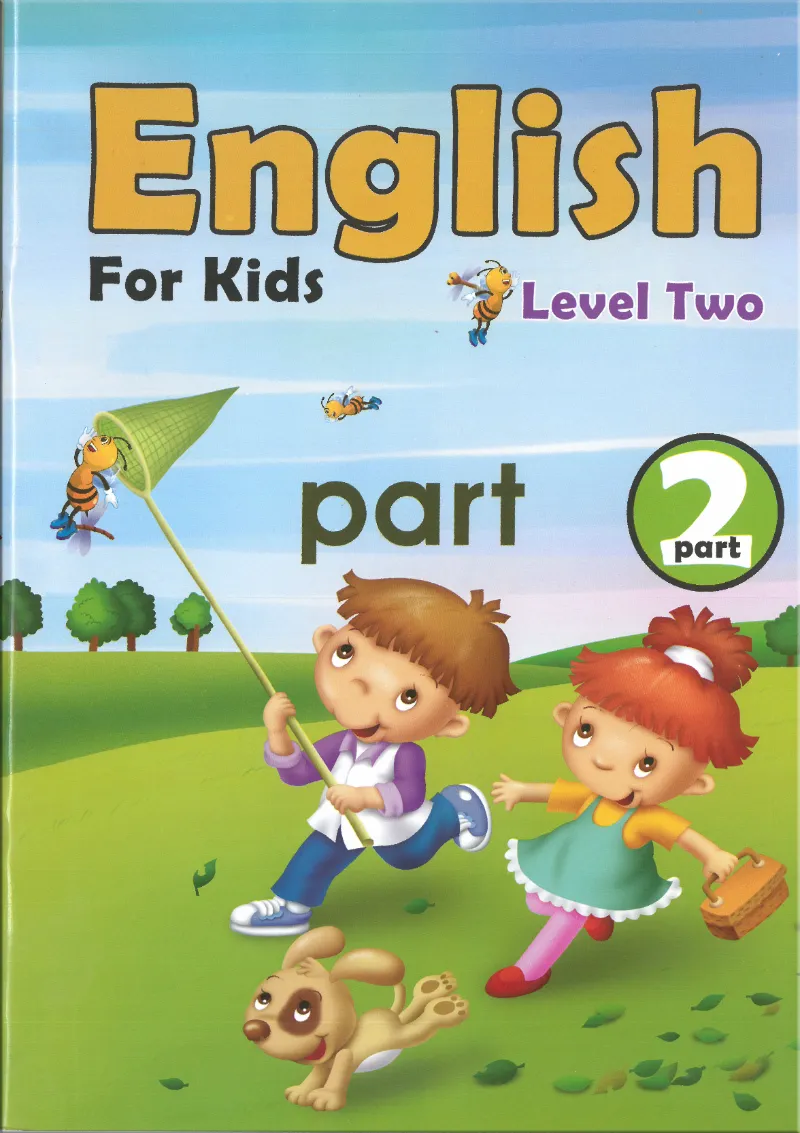 كتاب فرست سمارت لتعليم اللغة الإنجليزية للأطفال المستوي الثاني الجزء الأول ENGLISH For Kids Level 2 part 2 - فرست سمارت - رياض الأطفال | مكتبة القاهرة الحديثة