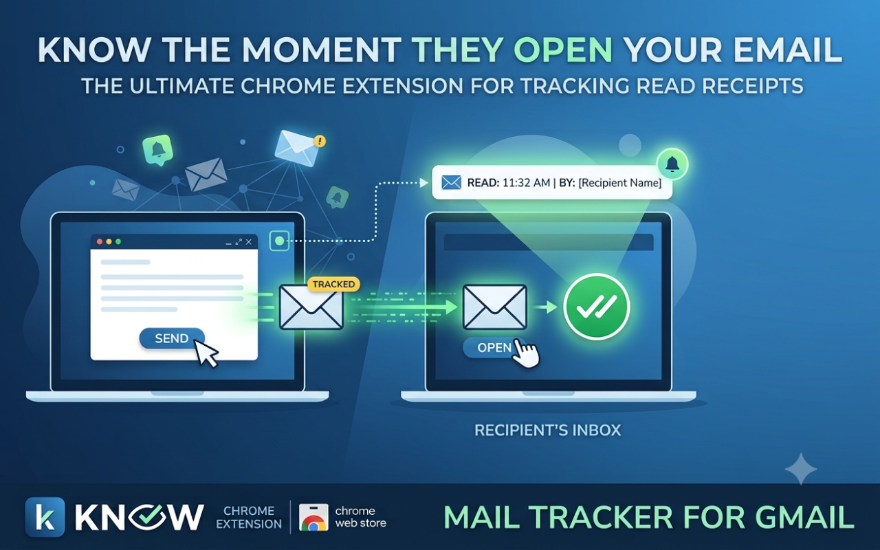 Email Tracker for Gmail — Chrome extension for Gmail read receipts