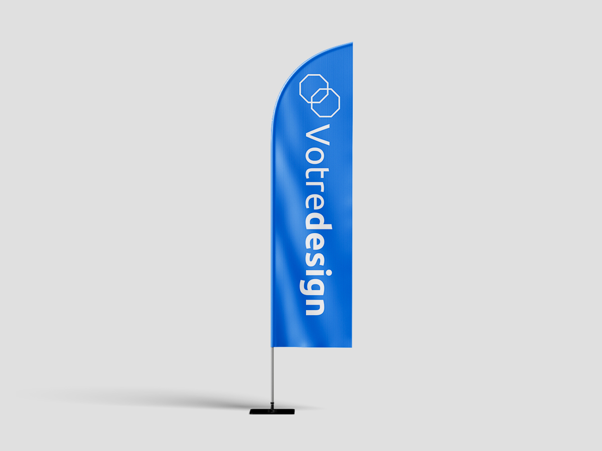 Beach flag