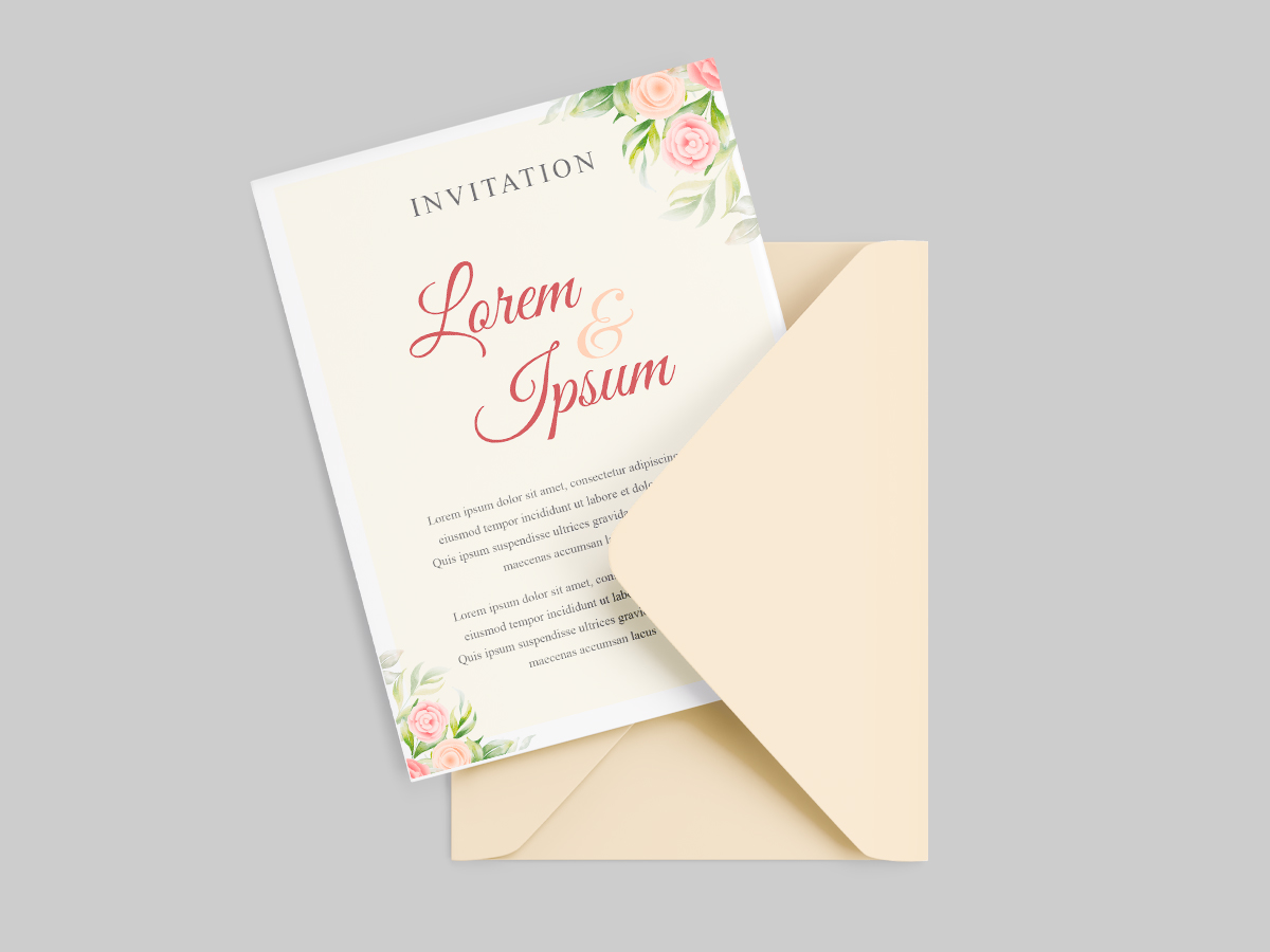 Carte d'invitation