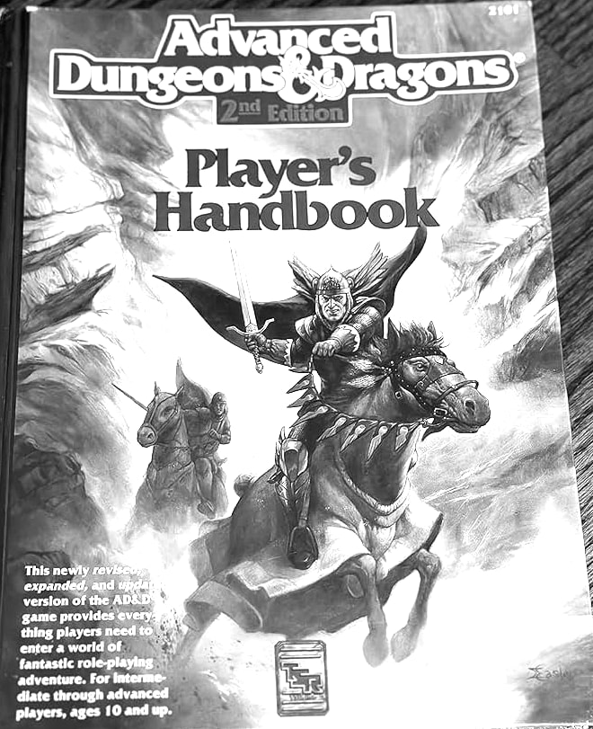 Advanced Dungeons & Dragons 2da, manual del jugador