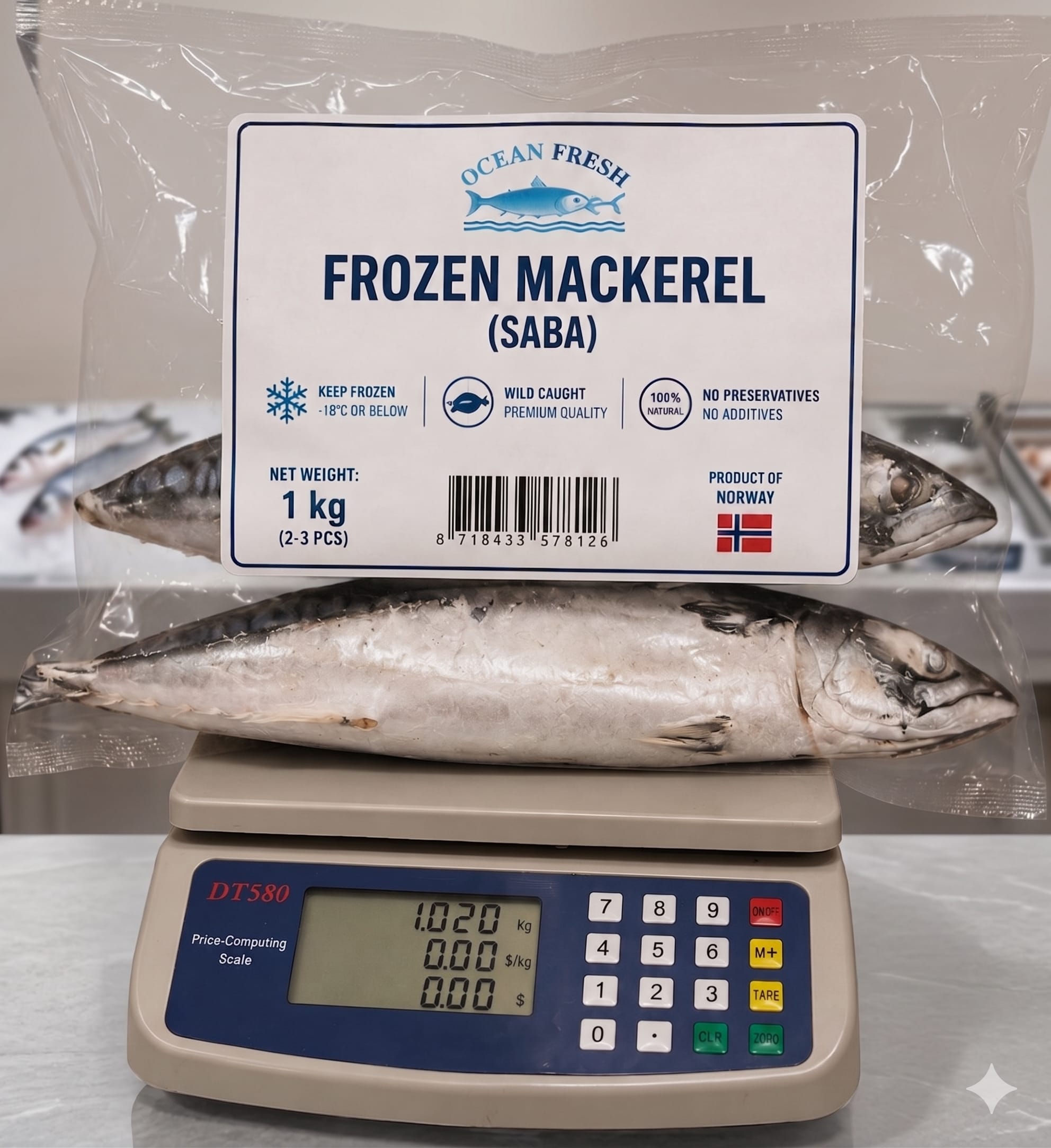 Frozen Mackerel-Titus
