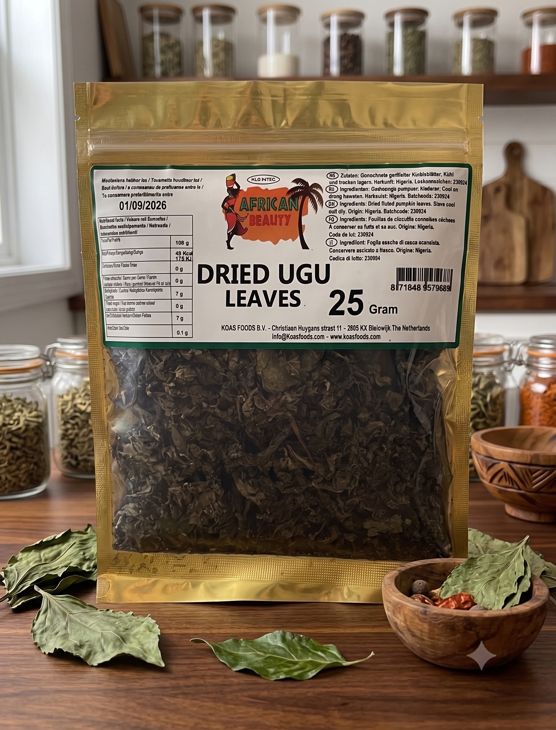 Dried Pumpkin Leaves(Ugu)