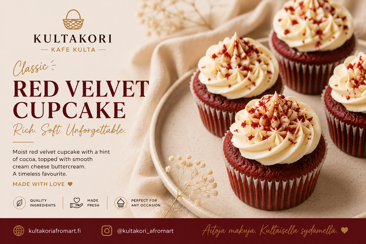 Red Velvet Cupcake