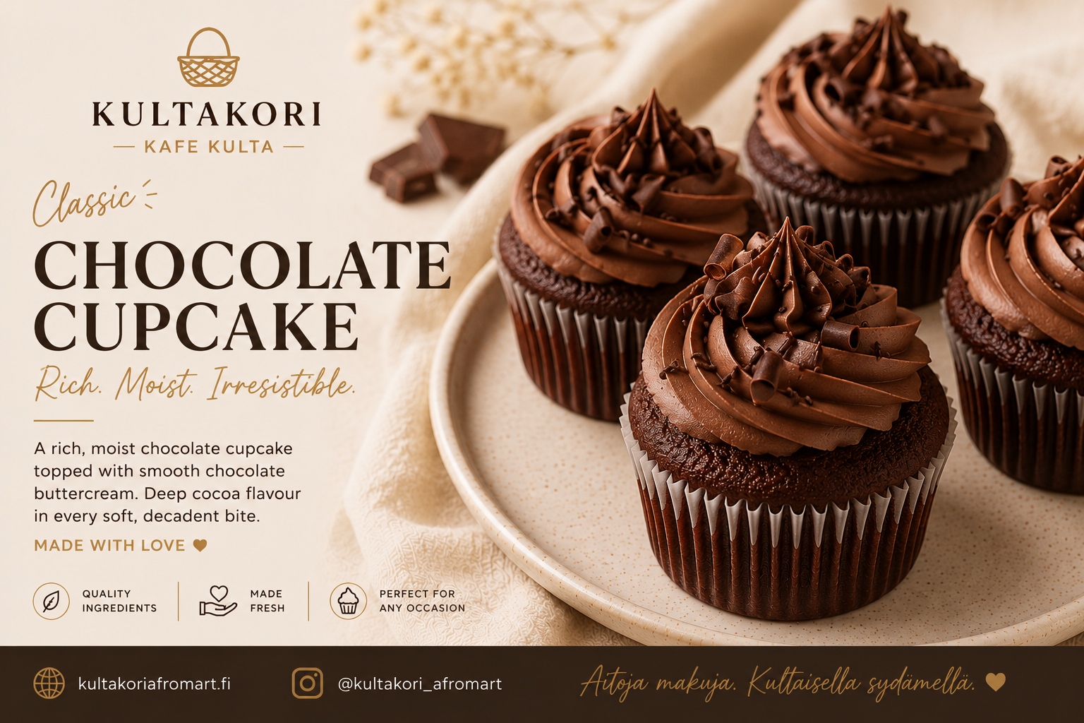 Chocolate cup cake