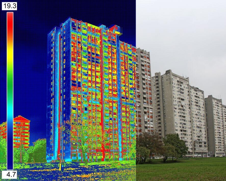 modern city buildings