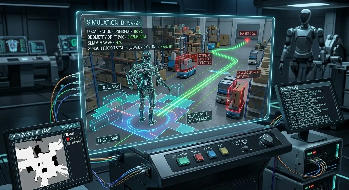 robot navigation environment