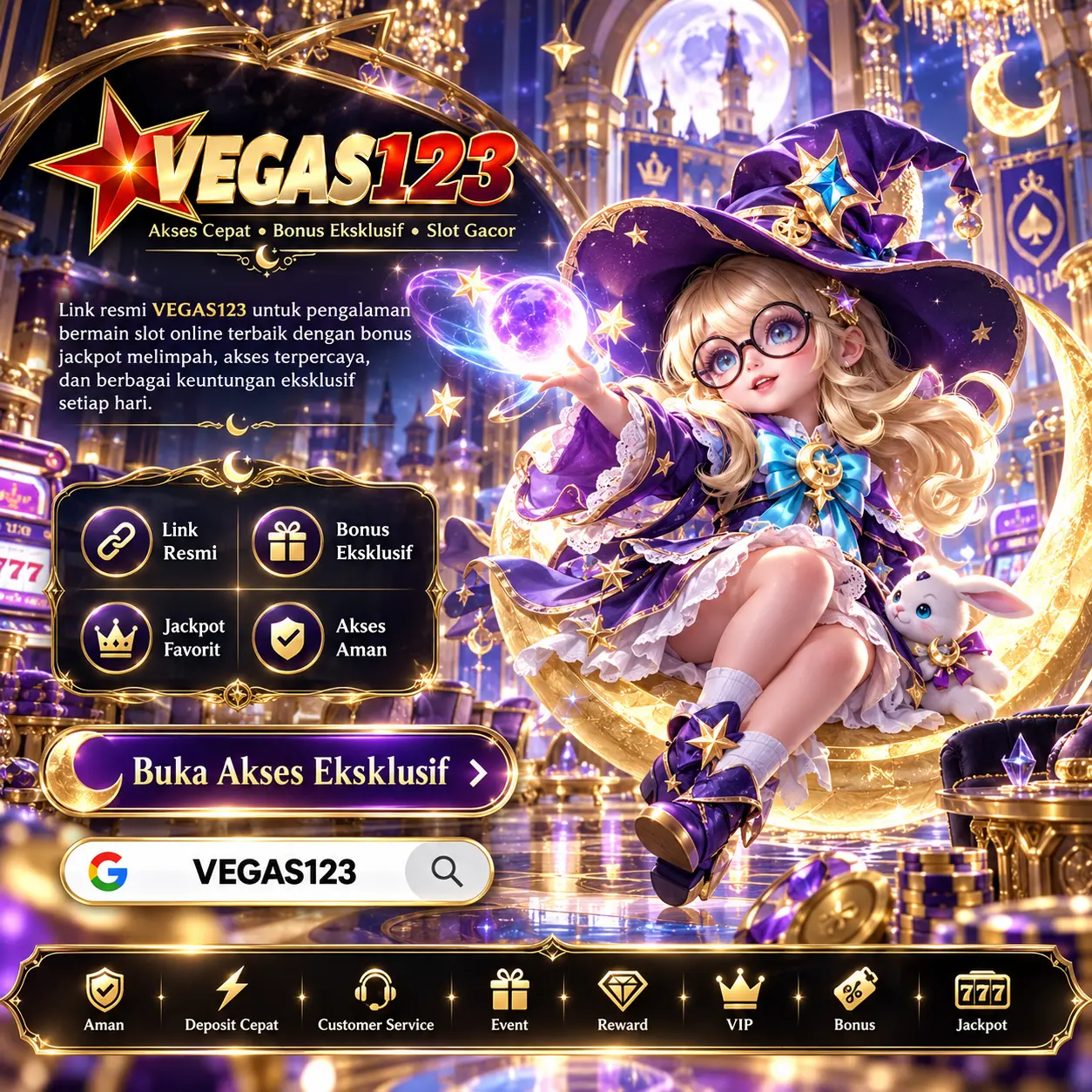 VEGAS123 Front Black 