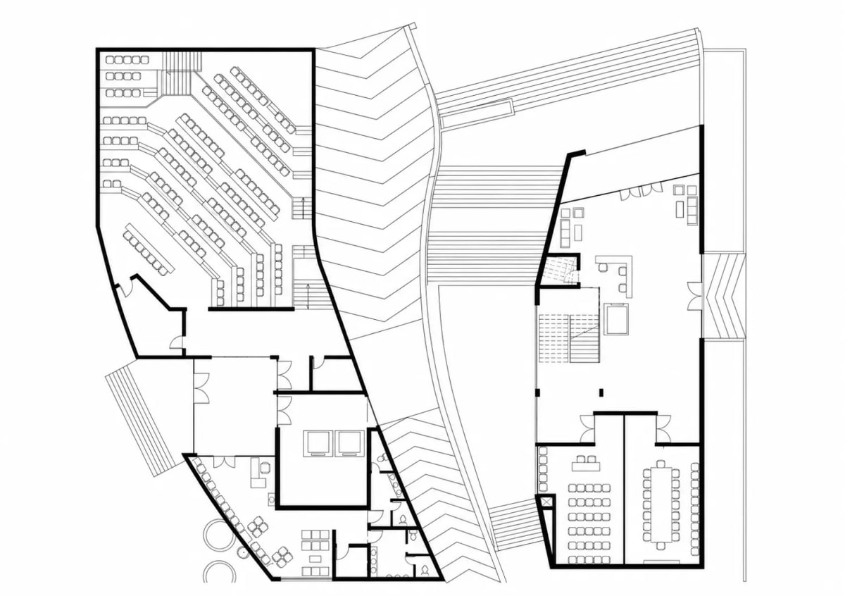 Satara Municipal Corporation Building — technical drawing, sheet 1