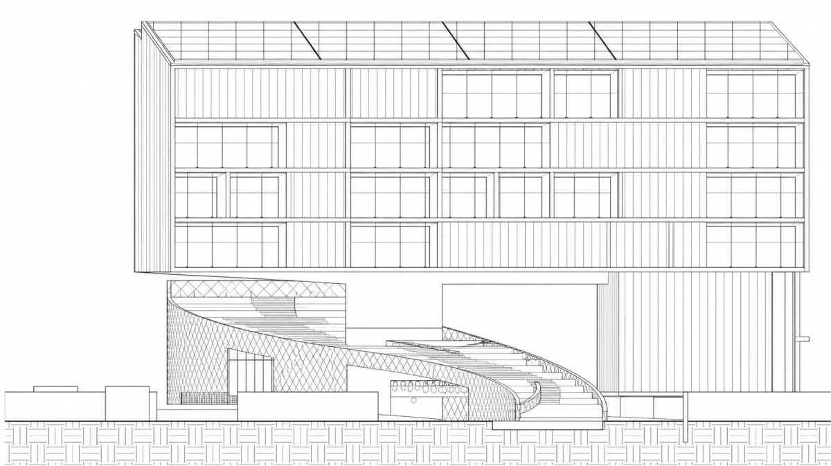 Satara Municipal Corporation Building — technical drawing, sheet 3