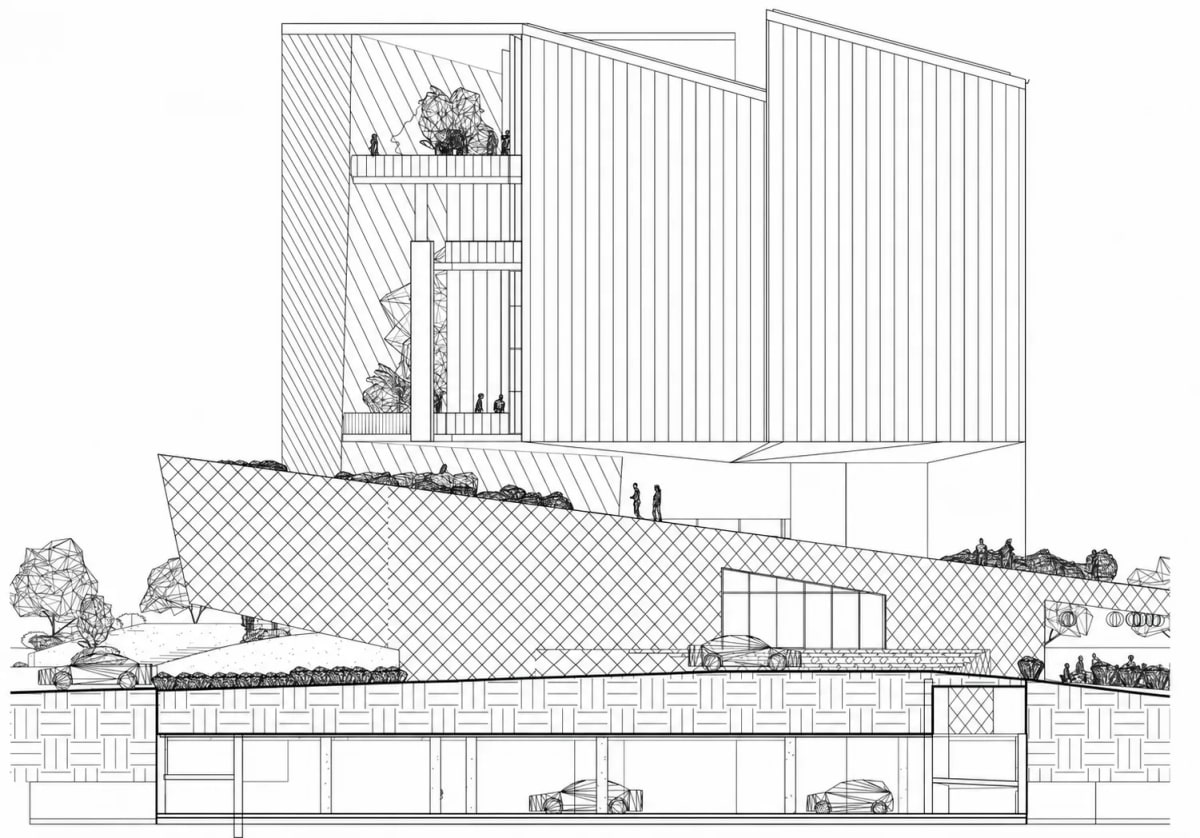 Satara Municipal Corporation Building — technical drawing, sheet 4