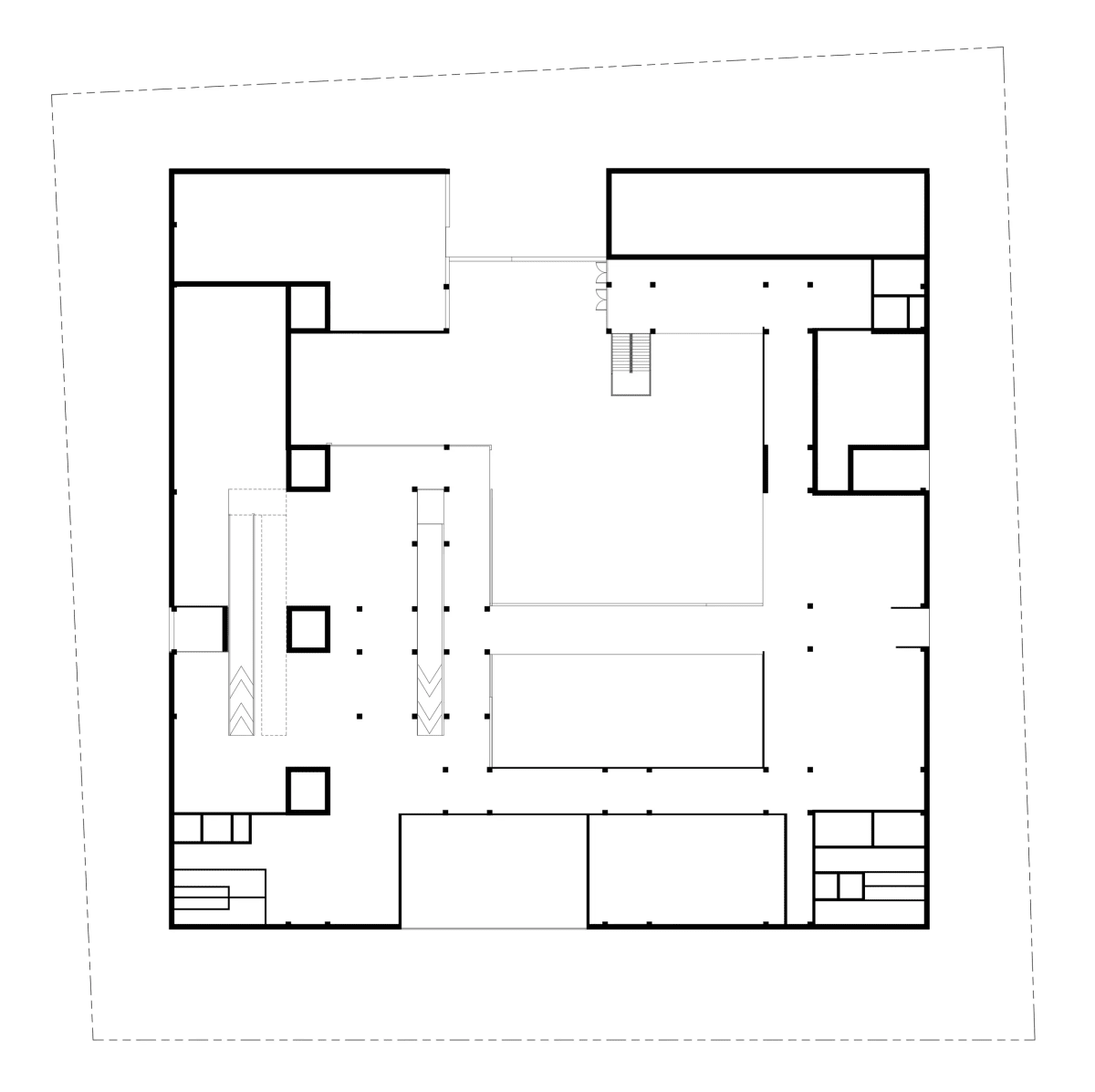 Barjeel Museum of Modern Arab Art — technical drawing, sheet 3