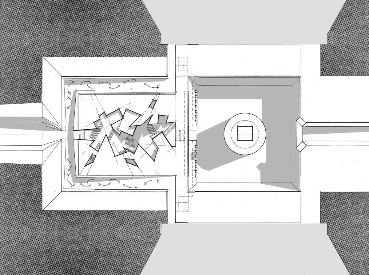 Competition Entry: National War Memorial — technical drawing, sheet 2
