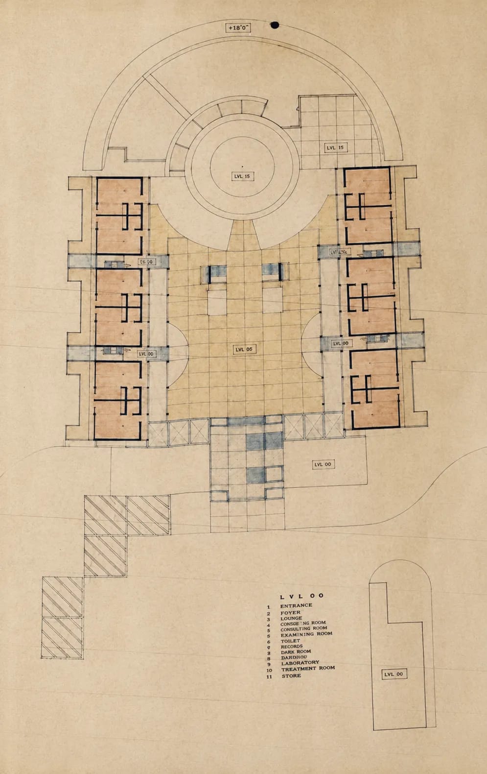 TM Japan Hotel, Lumbini — technical drawing, sheet 1