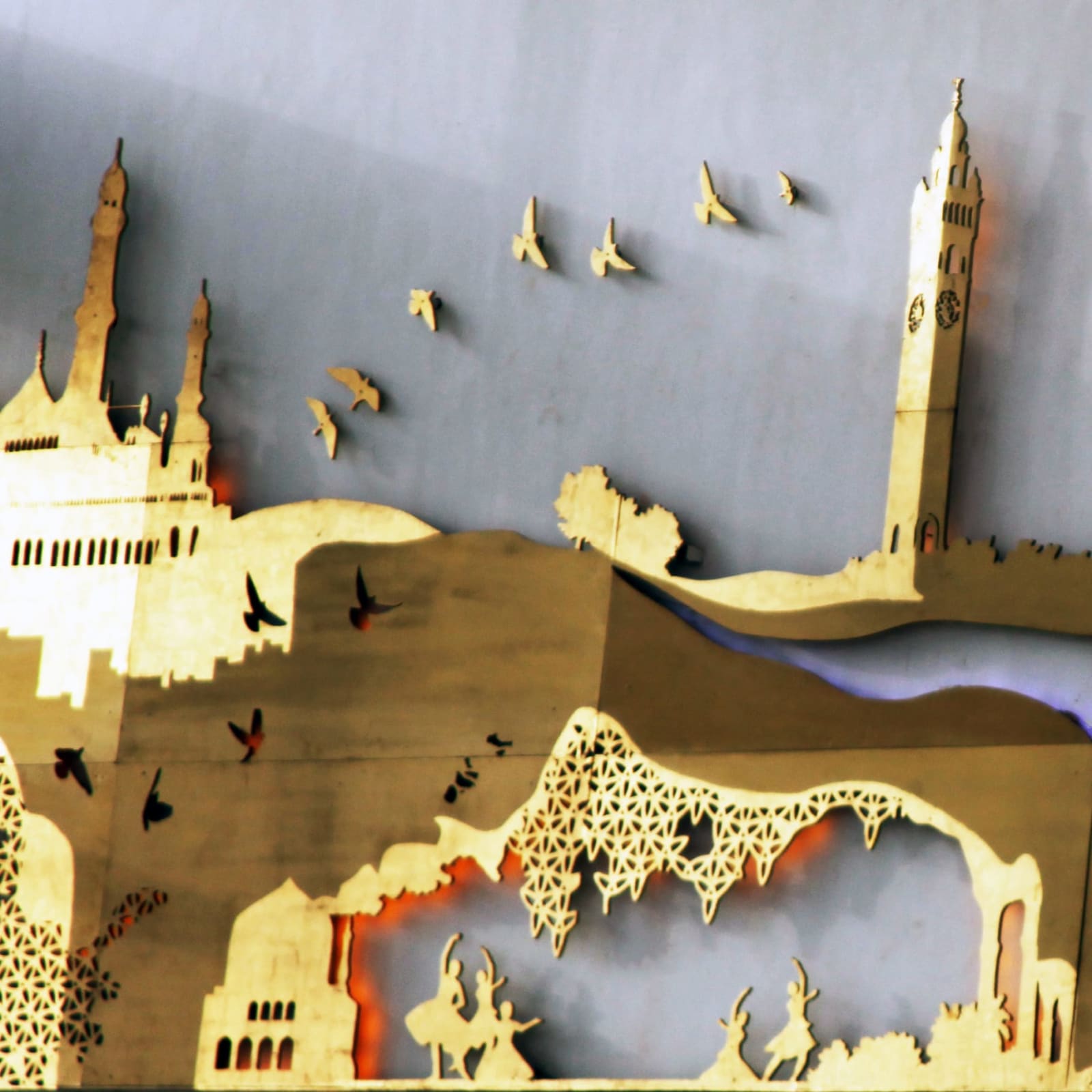 Artwork for Lucknow Airport