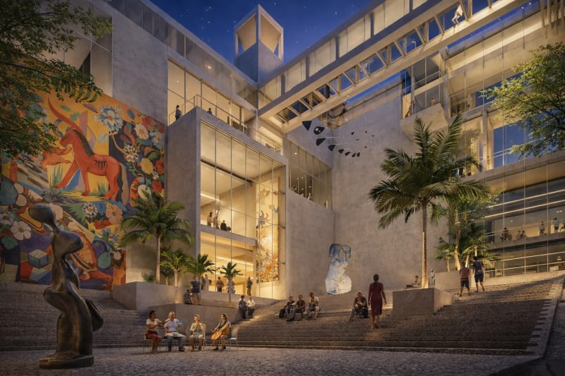Barjeel Museum of Modern Arab Art — detail 1