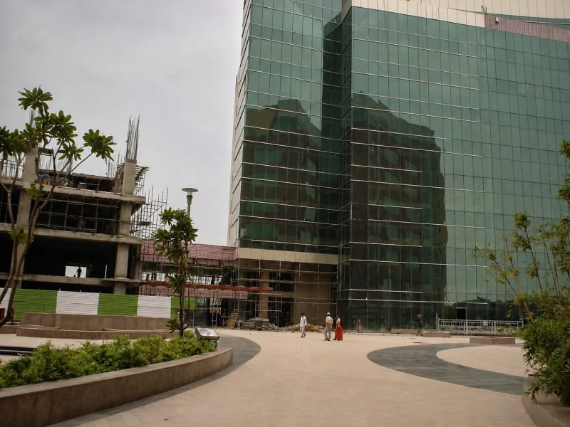 UnitechWorld Cyberpark: Office Building for Unitech, Gurgaon — detail 3