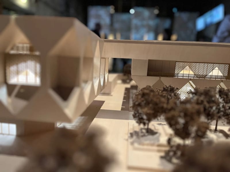 Kiran Nadar Museum of Art — detail 1