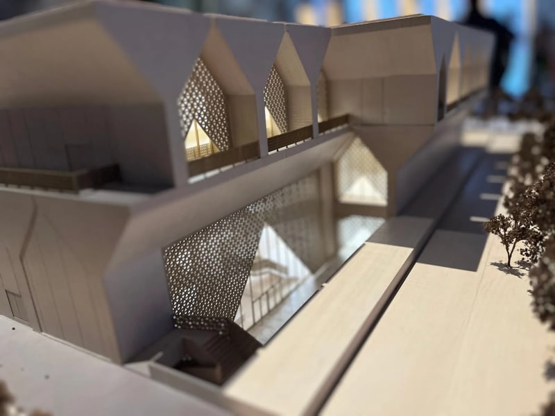 Kiran Nadar Museum of Art — detail 3