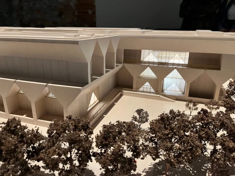 Kiran Nadar Museum of Art — detail 5