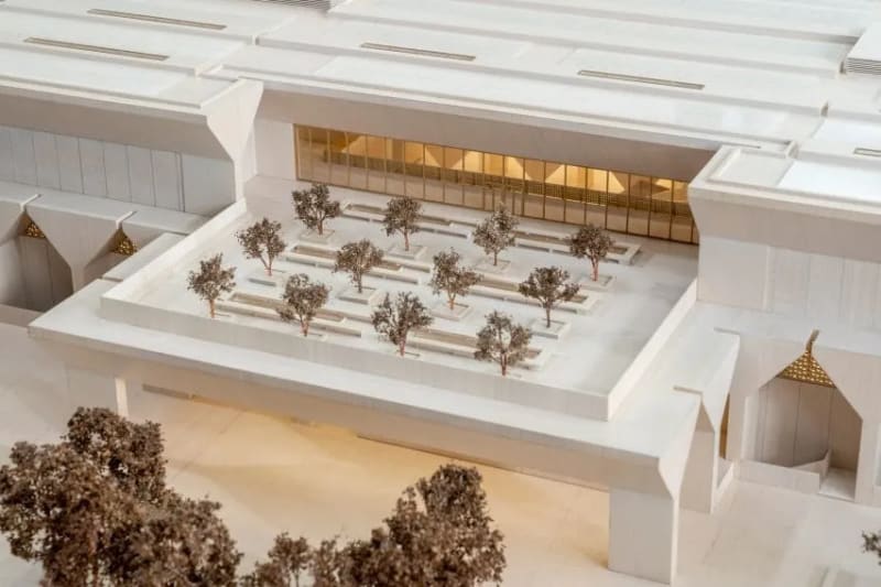 Kiran Nadar Museum of Art — detail 6