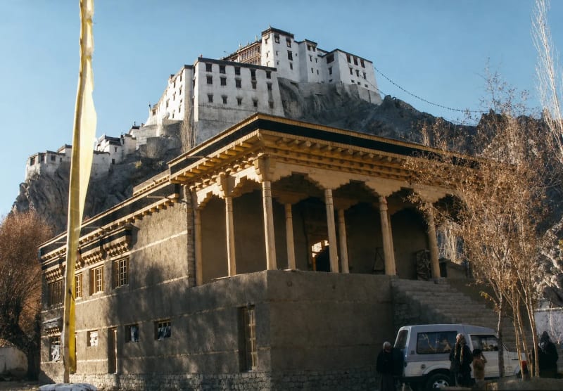 Spituk Monastery — detail 2