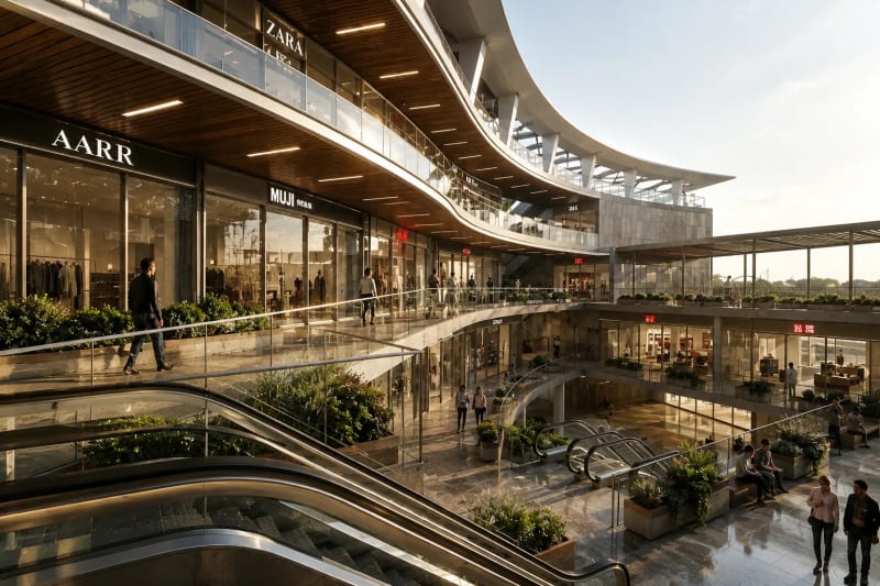 Mall Courtyard