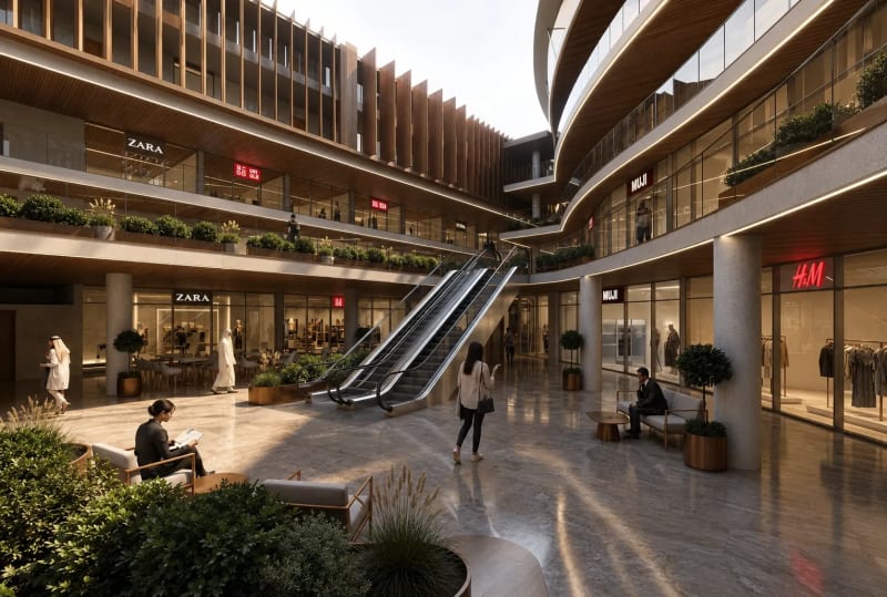 Mall Courtyard