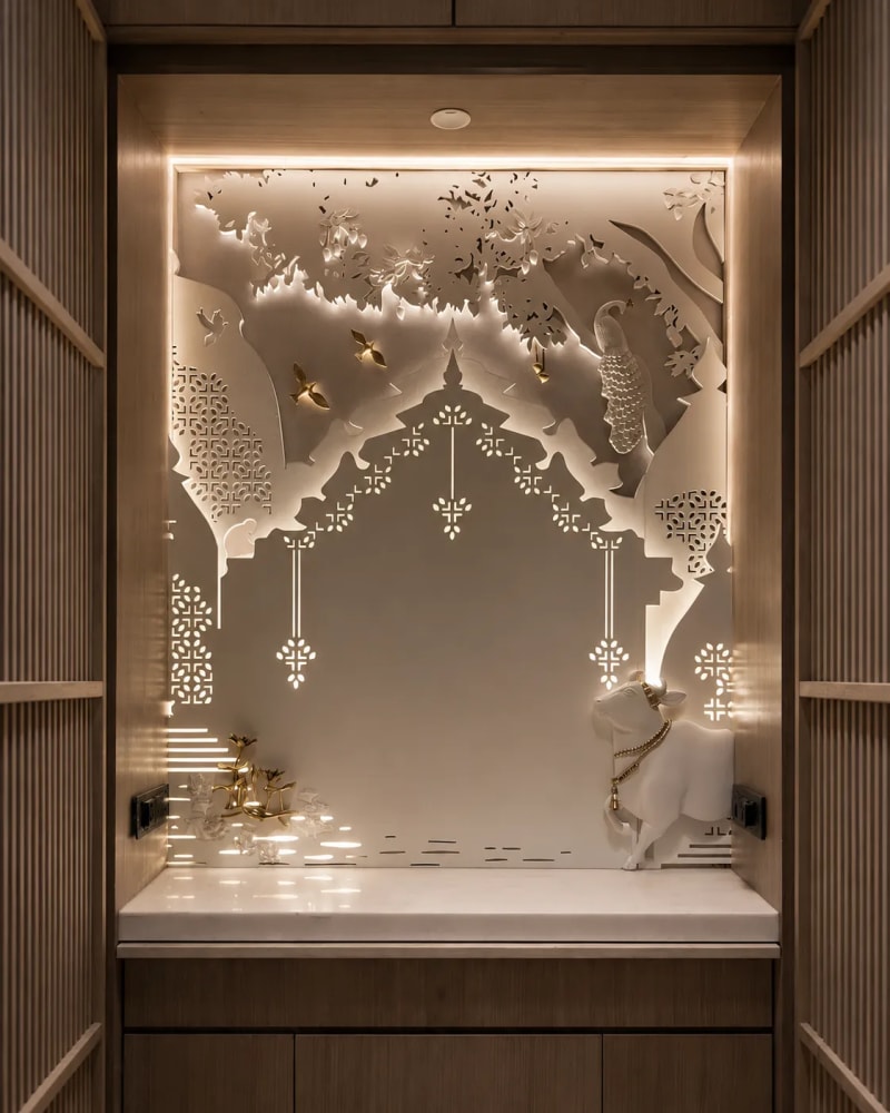 A Shrine Drawn in Light — detail 2