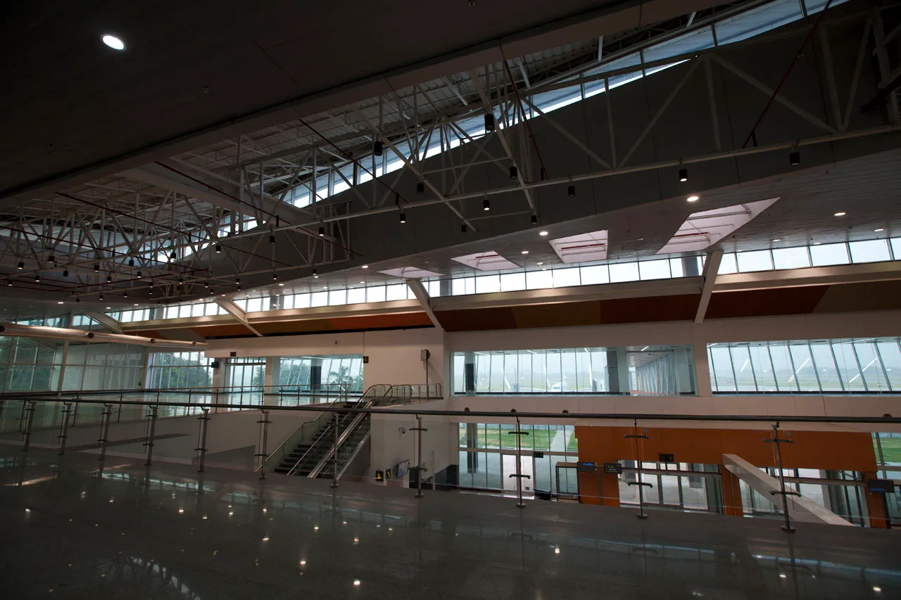Passenger Terminal at Lucknow — detail 2