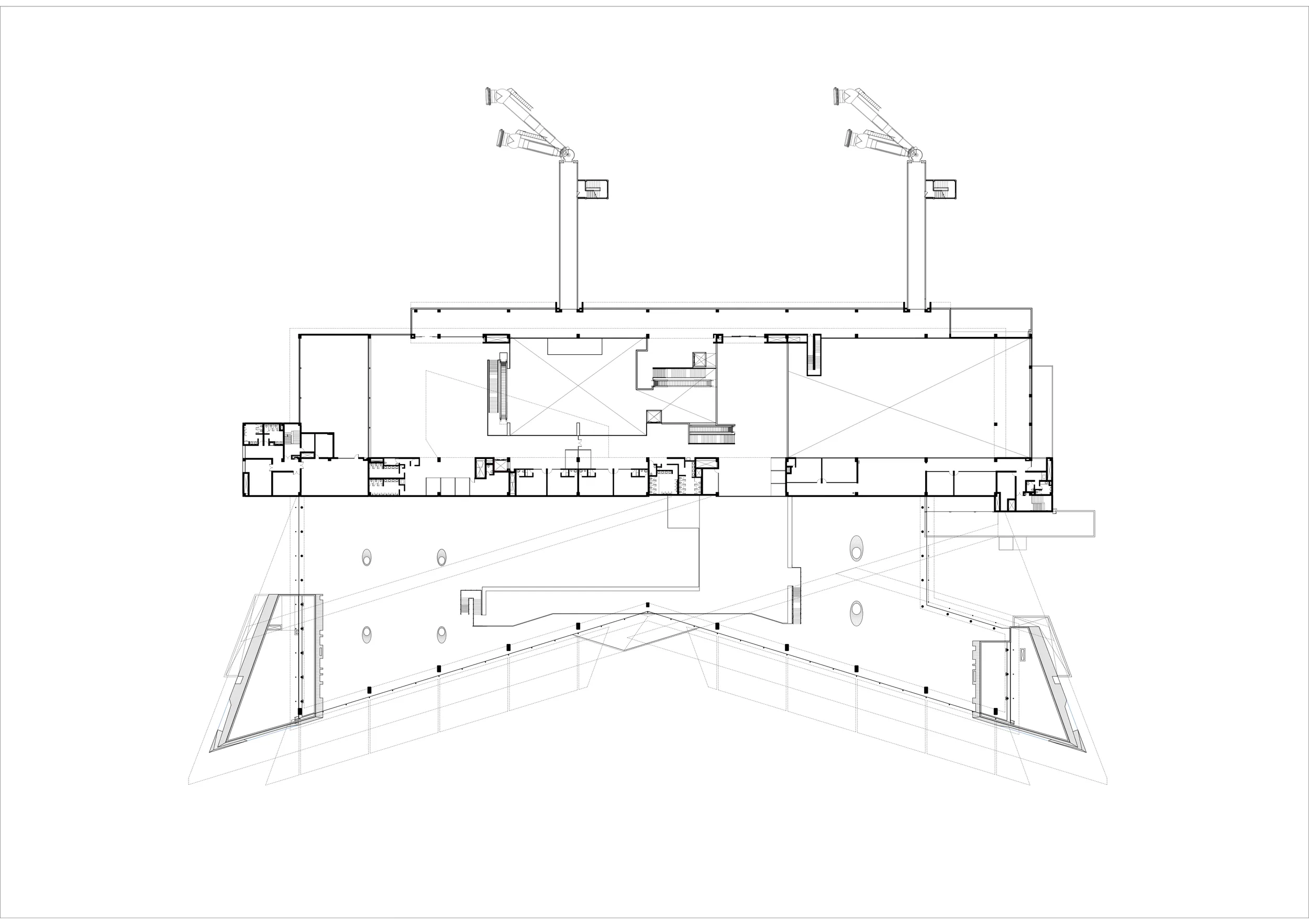 Passenger Terminal at Lucknow — technical drawing, sheet 2