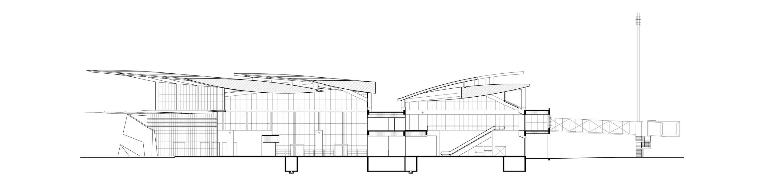 Passenger Terminal at Lucknow — technical drawing, sheet 4