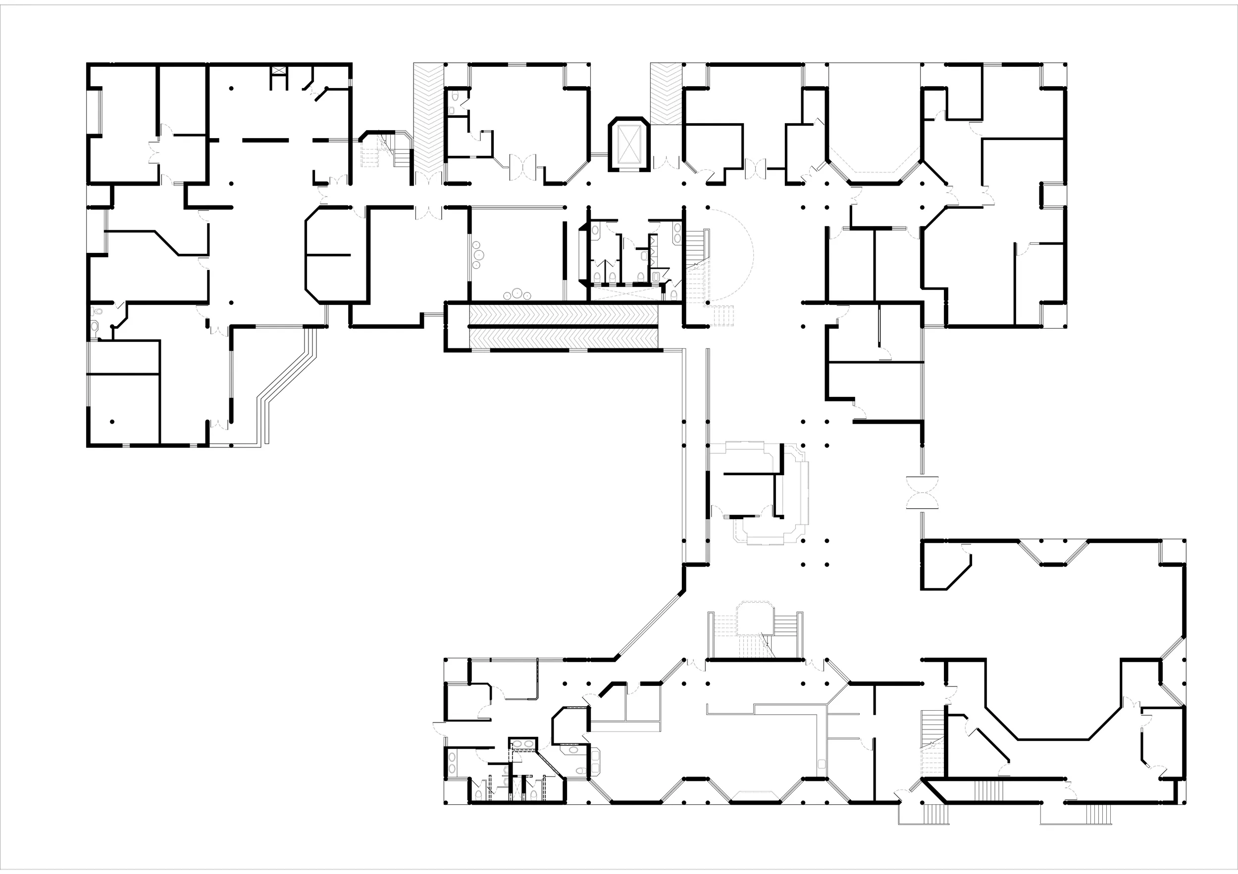 Sitaram Bhartia Institute of Science and Research — technical drawing, sheet 1