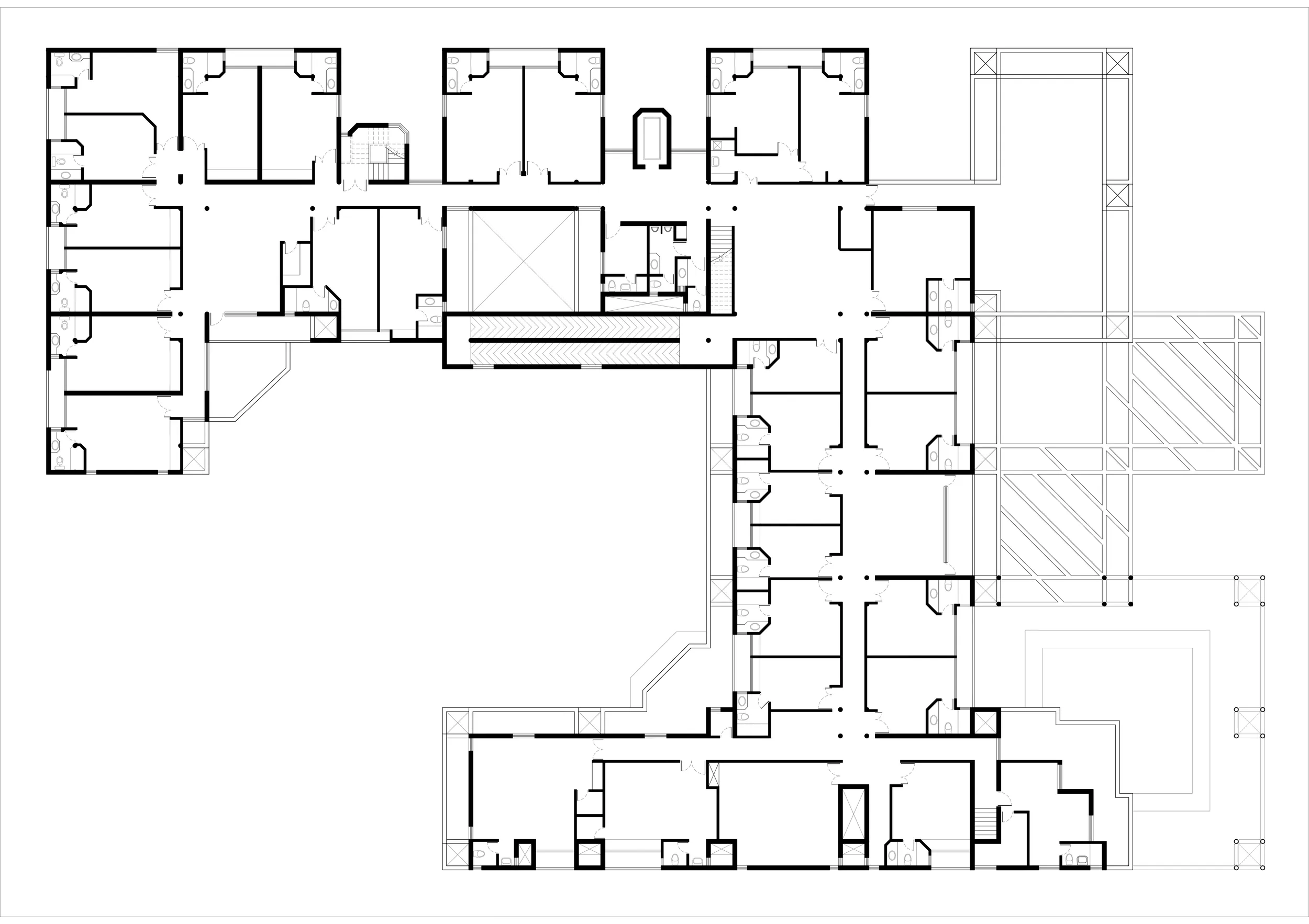 Sitaram Bhartia Institute of Science and Research — technical drawing, sheet 2