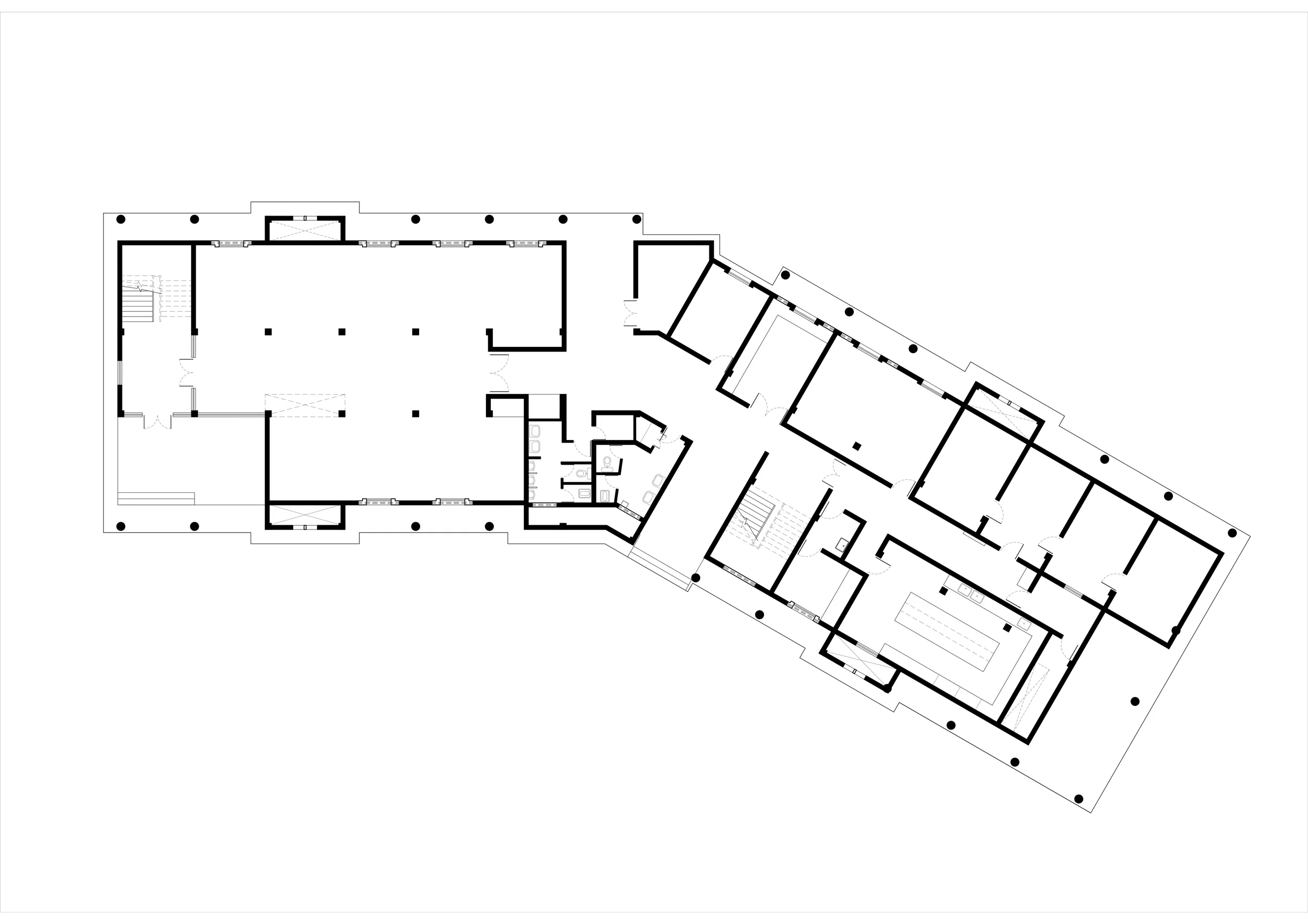 Antarctica Study Centre — technical drawing, sheet 2