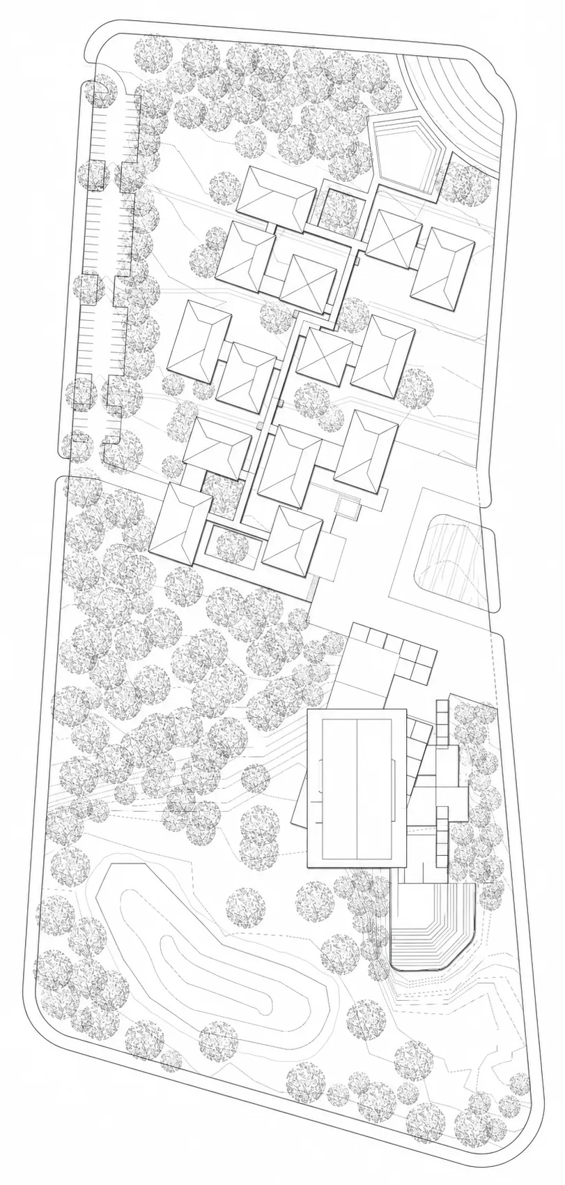 Kala Bhawan — technical drawing, sheet 1