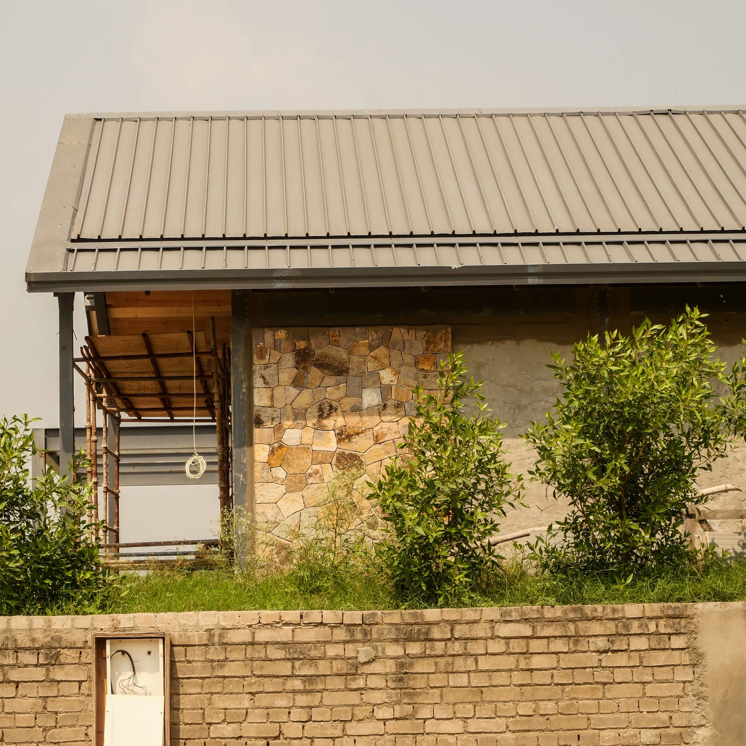 House amidst Polo Grounds