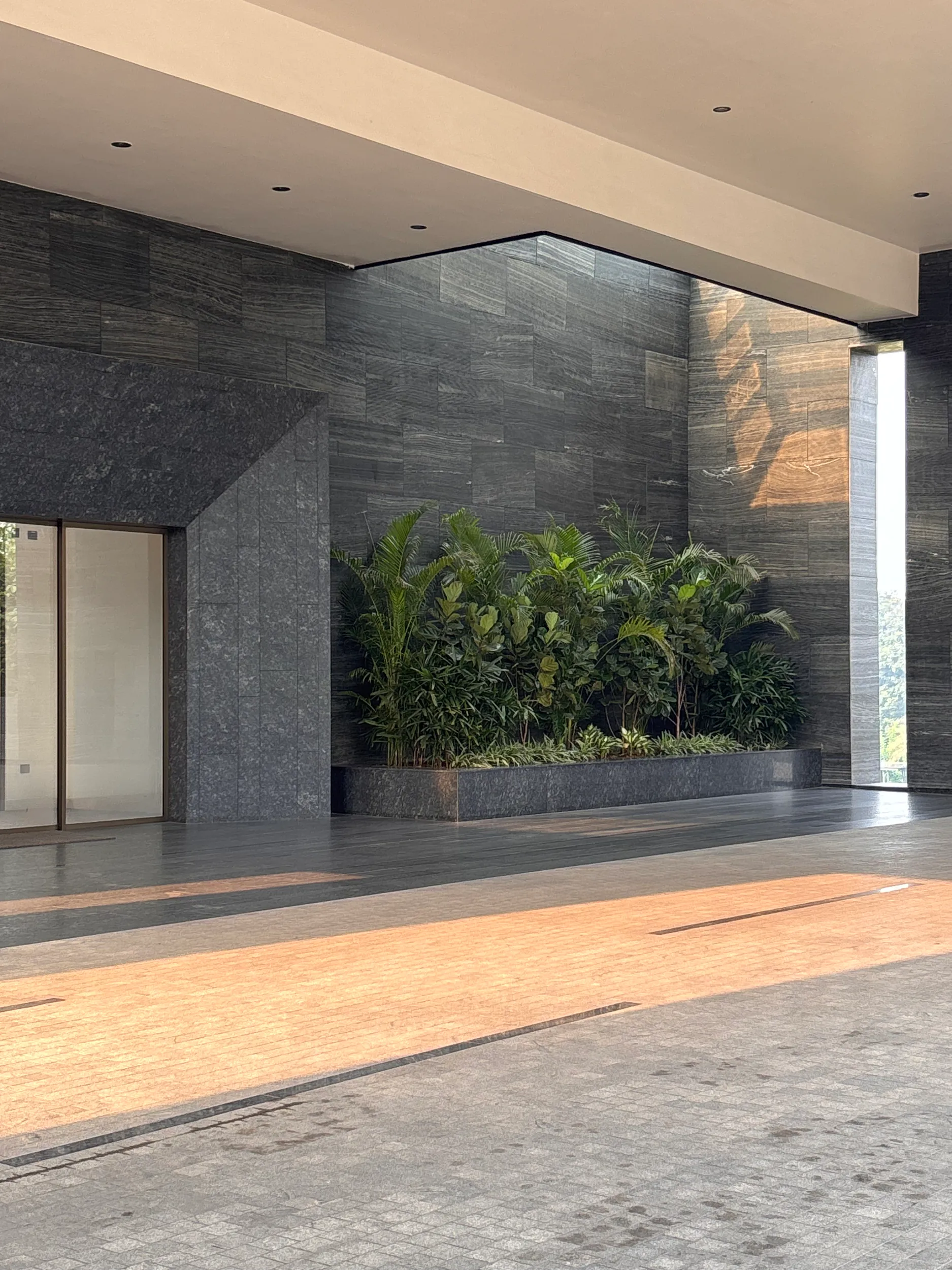 View of Entrance Canopy Detail