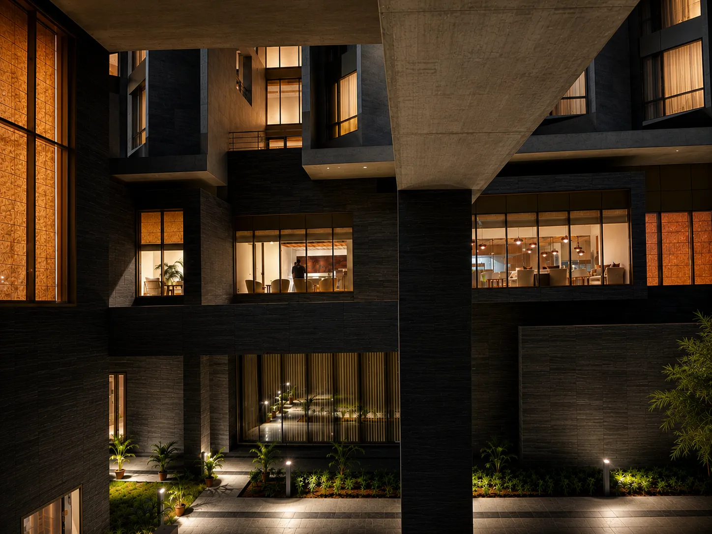Way to Banquet reveals complex matrix of Open and closed spaces