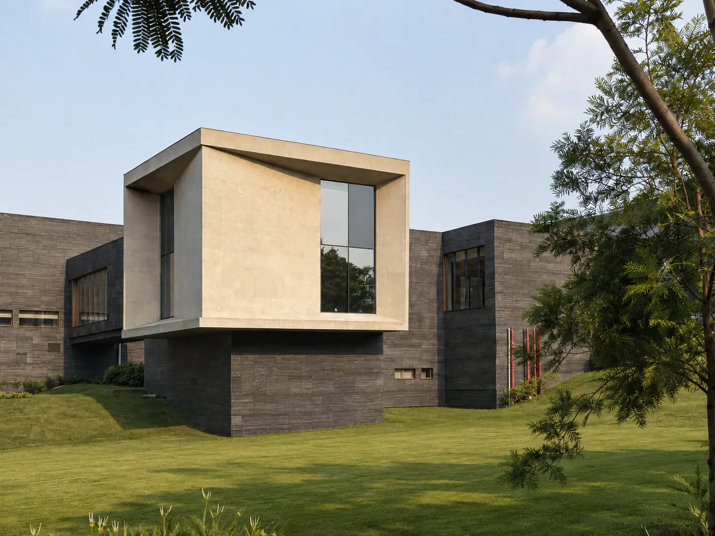 Experience Zone Corner Block is a double height space for installations