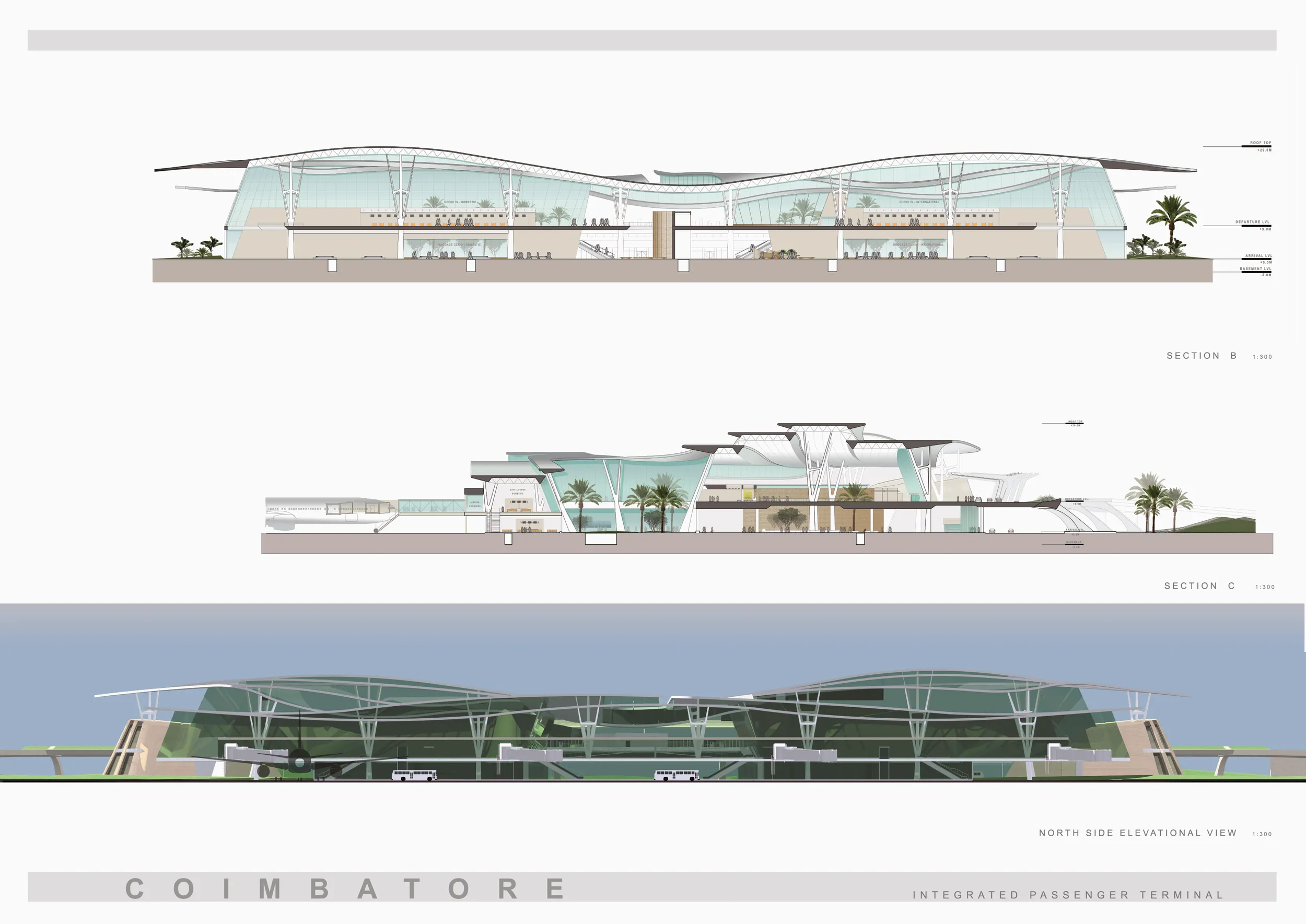 Integrated Passenger Terminal at Coimbatore Airport — detail 2