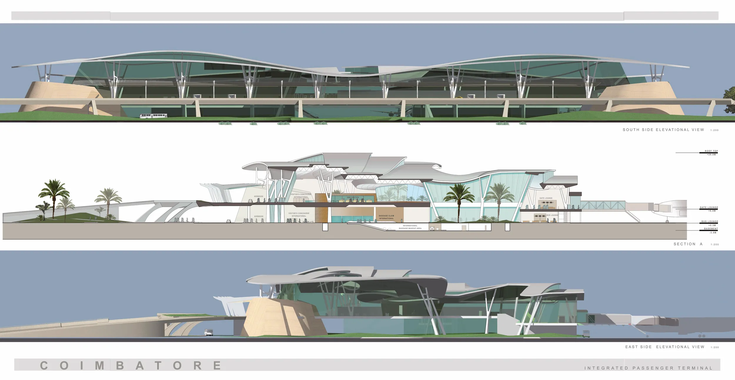 Integrated Passenger Terminal at Coimbatore Airport — detail 1