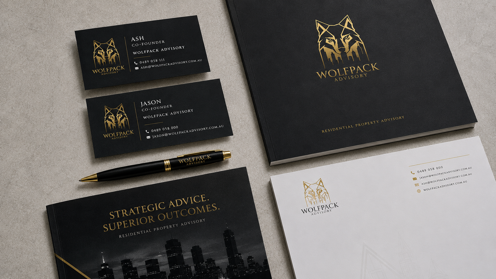 Wolfpack Advisory Stationery
