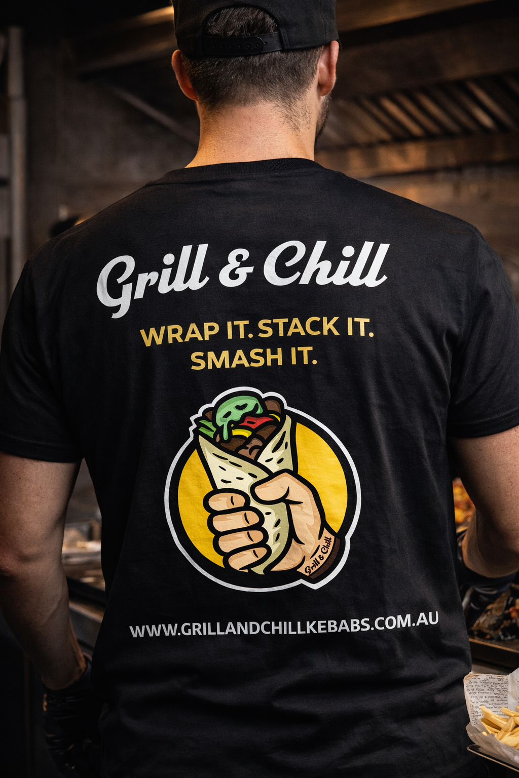 Grill and Chill Merch — T-Shirt Design
