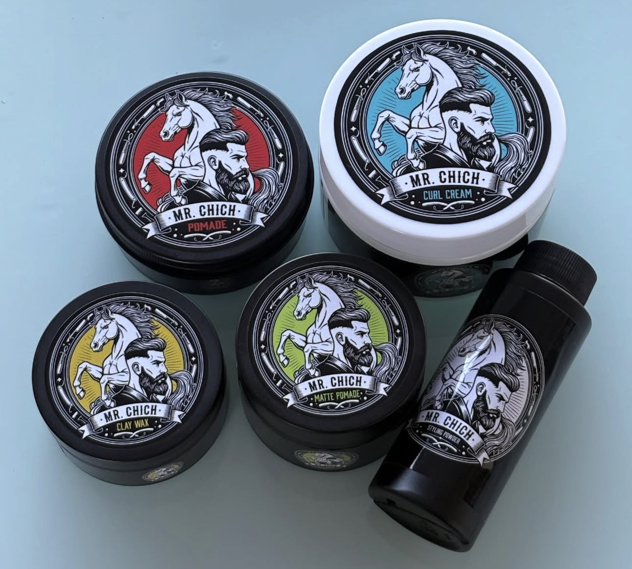 Mr. Chich Label Variants