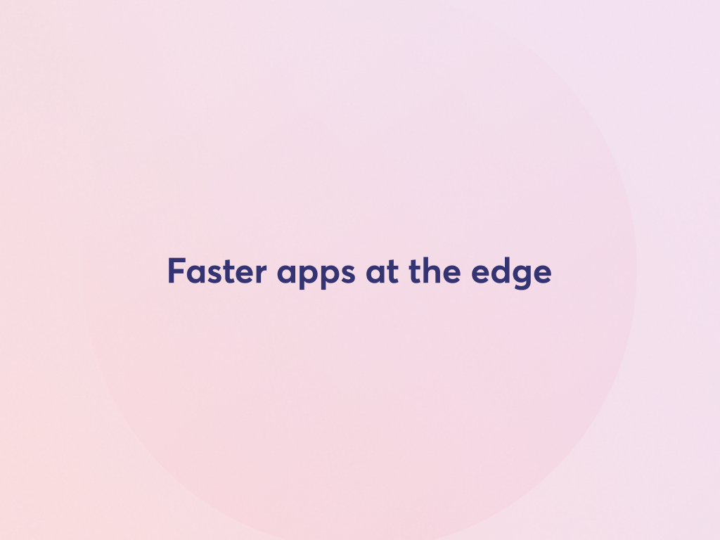 Accelerating Applications with Geo-Distributed & Replicated Cache