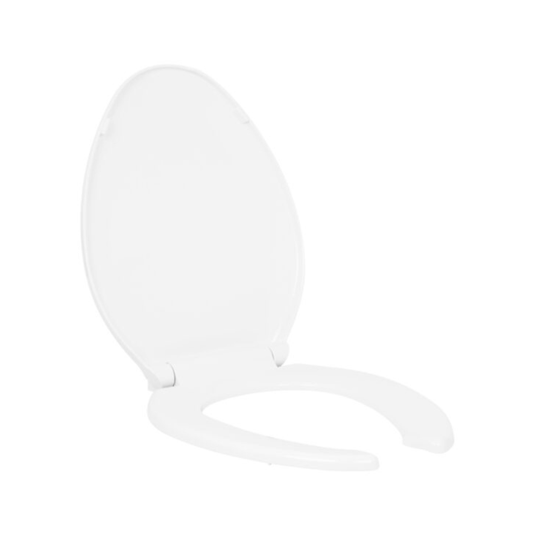 Asiento para Inodoro Elongado Institucional Trébol C918 Asiento para Inodoro Elongado Institucional Trébol C918