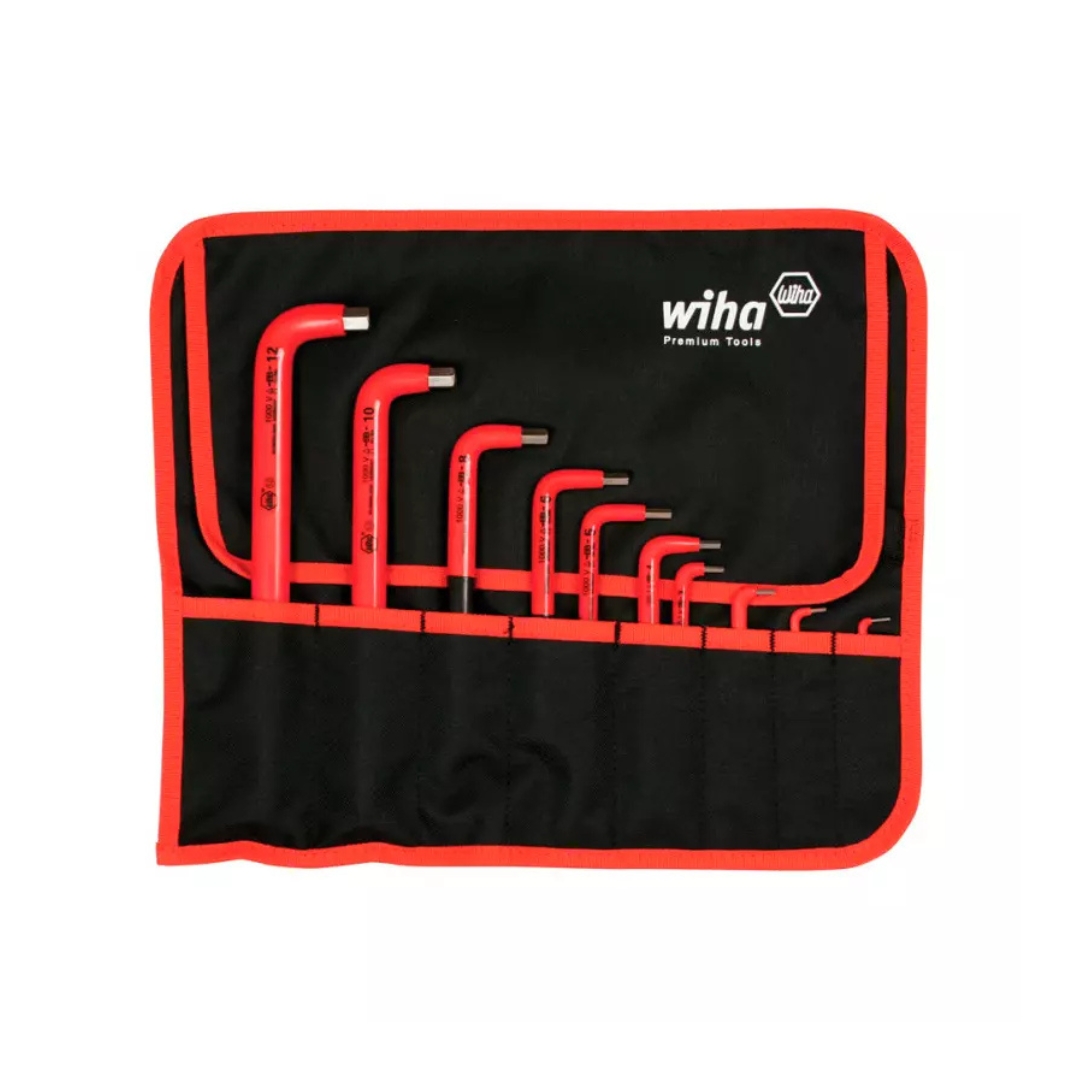 Juego de Llaves Hexagonales Dieléctricas Milimétricas Wiha 13693